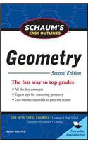 Schaum's Easy Outline of Geometry, Second Edition