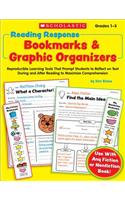 Reading Response Bookmarks & Graphic Organizers