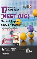 17 Previous Year-wise NTA NEET (UG) Solved Papers (2023 - 2007) with Value Added Notes & Free 5 Mock Tests Book 4th Edition | PYQs Question Bank