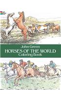 Horses of the World Colouring Book