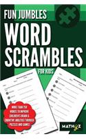 Fun Jumbles Word Scrambles for Kids