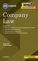 Taxmann's CRACKER for Company Law - The Most Updated & Amended Book on Past Exam Questions with Point-wise Answers for CS Executive | New Syllabus