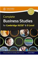 Complete Business Studies for Cambridge IGCSE and O Level with CD-ROM