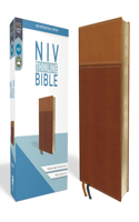 NIV, Thinline Bible, Imitation Leather, Tan, Red Letter Edition