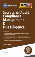 Taxmann's CRACKER for Secretarial Audit Compliance Management & Due Diligence (Paper 4 | SACMDD/Due Diligence) - Past exam questions (topic/sub-topic wise) & answers | CS Professional | Dec. 2022 Exam