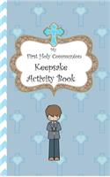 My First Holy Communion Keepsake Activity Book