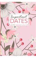 Important Dates