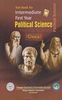 A Textbook Of Intermediate First Year - POLITICAL SCIENCE [ ENGLISH MEDIUM ]