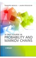 First Course in Probability and Markov Chains