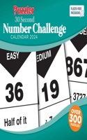 30 Second Number Challenge, Puzzler Box Calendar 2024