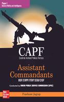 CAPF Paper 1 - General Ability & Intelligence (Assistant Commandants BSF/CRPF/ITBP/SSB/CISF)