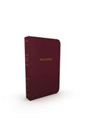 KJV, Gift and Award Bible, Imitation Leather, Burgundy, Red Letter Edition