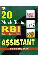 20 Mock Tests RBI Reserve Bank of India Assistant Preliminary Exam