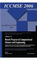 Recent Progress in Computational Sciences and Engineering (2 vols)