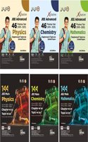 Combo Physics, Chemistry & Mathematics - 144 JEE Mains & 46 JEE Advanced Previous Year (1978 - 2023) Chapterwise & Topicwise Solved Papers (set of 6 Books) | IIT-JEE PYQ Question Bank in NCERT Flow with 100% Detailed Solutions for JEE 2024