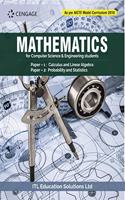 Mathematics (for Computer Science & Engineering Students) PaperÃ¢â‚¬â€œ1: Calculus and Linear Algebra PaperÃ¢â‚¬â€œ2: Probability and Statistics (As per AICTE Model Curriculum 2018)