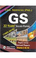 IAS General Studies Preliminary Topic wise Solved Papers (Paper I and II)