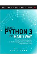 Learn Python 3 the Hard Way