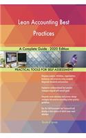 Lean Accounting Best Practices A Complete Guide - 2020 Edition