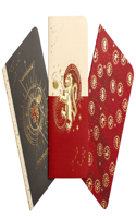 Harry Potter: Gryffindor Constellation Sewn Pocket Notebook Collection