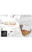 Color Your Own Van Gogh 20 Postcards