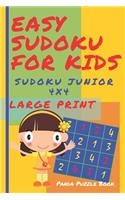 Easy Sudoku For Kids - Sudoku Junior 4x4