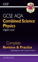 New 9-1 GCSE Combined Science: Physics AQA Higher Complete Revision & Practice with Online Edition