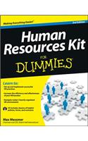 Human Resources Kit For Dummies 3e