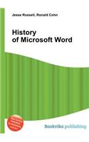 History of Microsoft Word