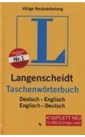 Langenscheidt Taschenworterbuch Deutsch-Englisch Englisch-Deutsch