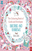 National Trust: The Colouring Book of Cards and Envelopes – Unicorns and Rainbows