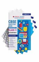 Oswaal CBSE Class 11 Accountancy, English Core, Business Studies & Economics Question Bank (Set of 4 Books) (2024 Exam)