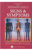 Professional Guide to Signs and Symptoms