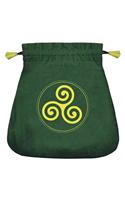 Celtic Triskel Velvet Bag