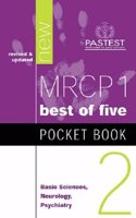 MRCP 1 Pocket Book 2: Basic Sciences, Neurology, Psychiatry (Multiple Choice Pocket Book)