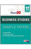 Super20 Business Studies Sample Papers Class 12th CBSE 2017-18