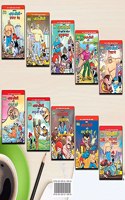 Chacha Chaudhary Comics in Hindi (Set of 10 Books)