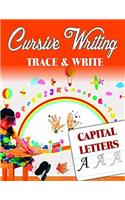 Cursive Writing Trace & Write Capital Letters