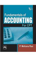 Fundamentals Of Accounting For Cpt