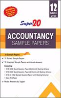 Super20 Accountancy Sample Papers Class 12th CBSE 2017-18