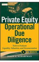 Private Equity Operational Due Diligence, + Website
