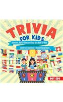 Trivia for Kids Countries, Capital Cities and Flags Quiz Book for Kids Children's Questions & Answer Game Books