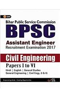 BPSC (Bihar Public Service Commission) Civil Engineering Paper I to VI (Assistant Engineer) 2017