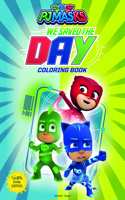 We saved the Day: PJ Masks - Giant Coloring Book For Children