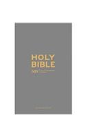 NIV Pocket Charcoal Soft-tone Bible with Zip