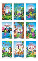 Purple Turtle Story Books For Your Library Gift Pack Of 9 Stories