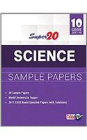 Super20 Science Sample Papers Class 10th CBSE 2017-18