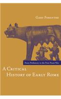 A Critical History of Early Rome