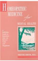 Homeopathic Medicine for Mental Health