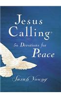 Jesus Calling, 50 Devotions for Peace, Hardcover, with Scripture References